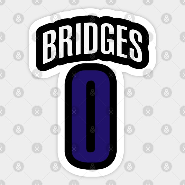 Miles Bridges #0 Sticker by Cabello's